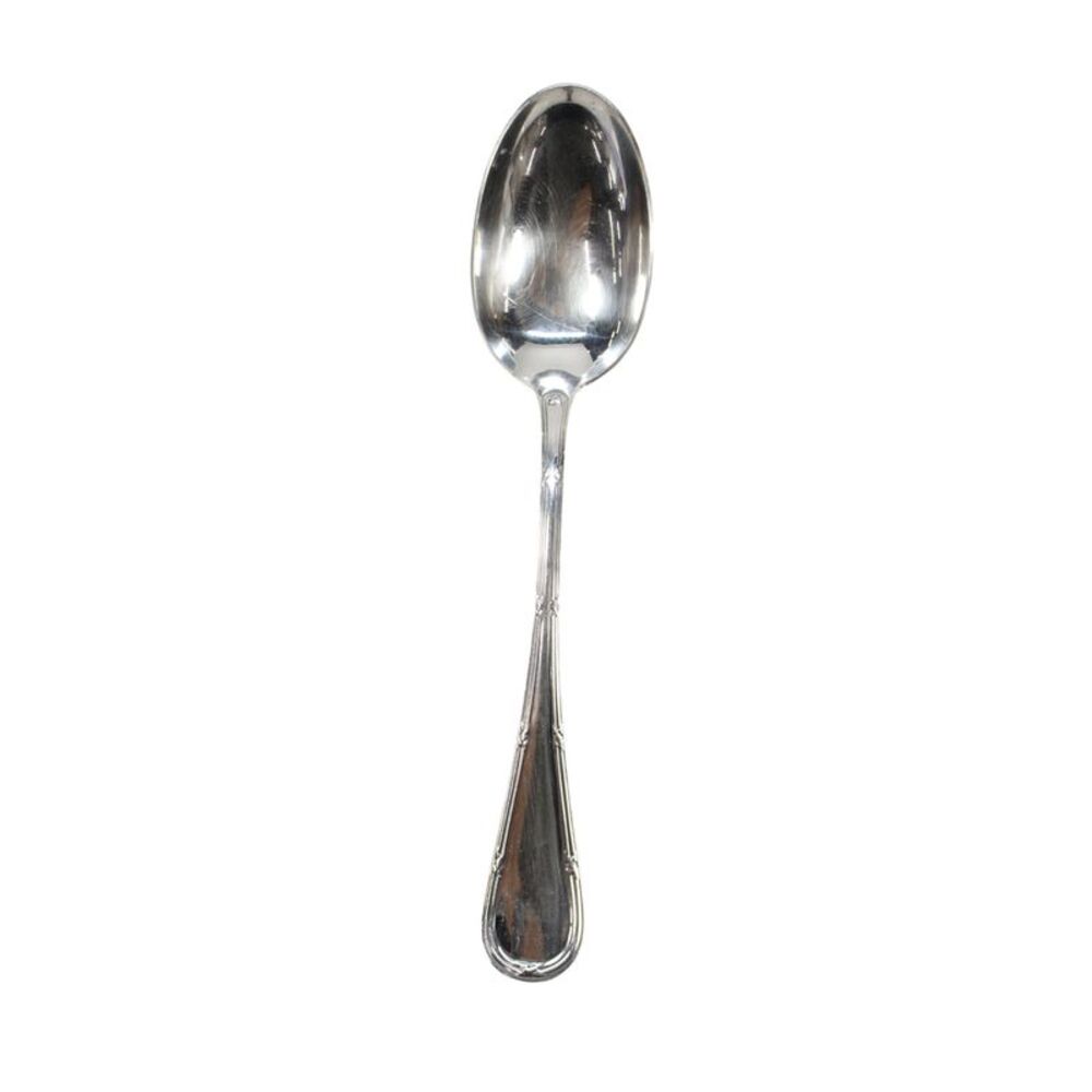 Chambly France Stainless Steel Rubans Croises Serving Spoon